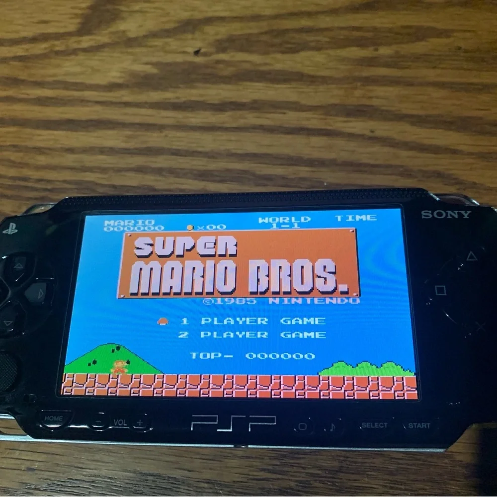 PSP 1000 fat model 128gb With Games